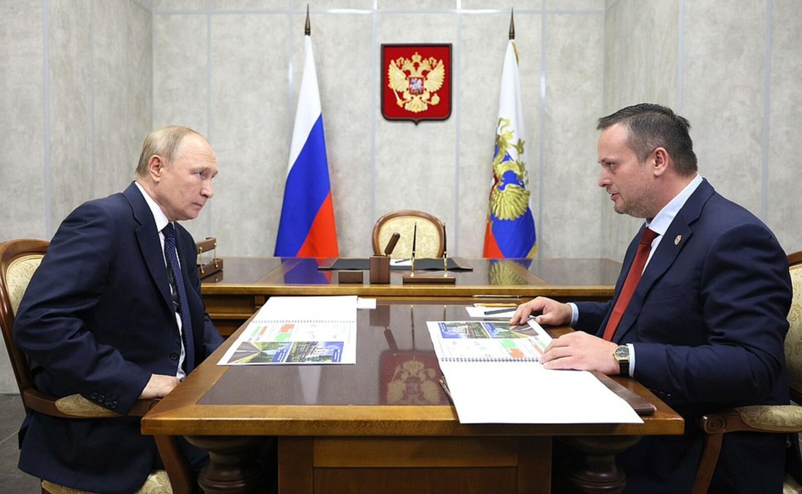 Встреча с губернатором Новгородской области Андреем Никитиным