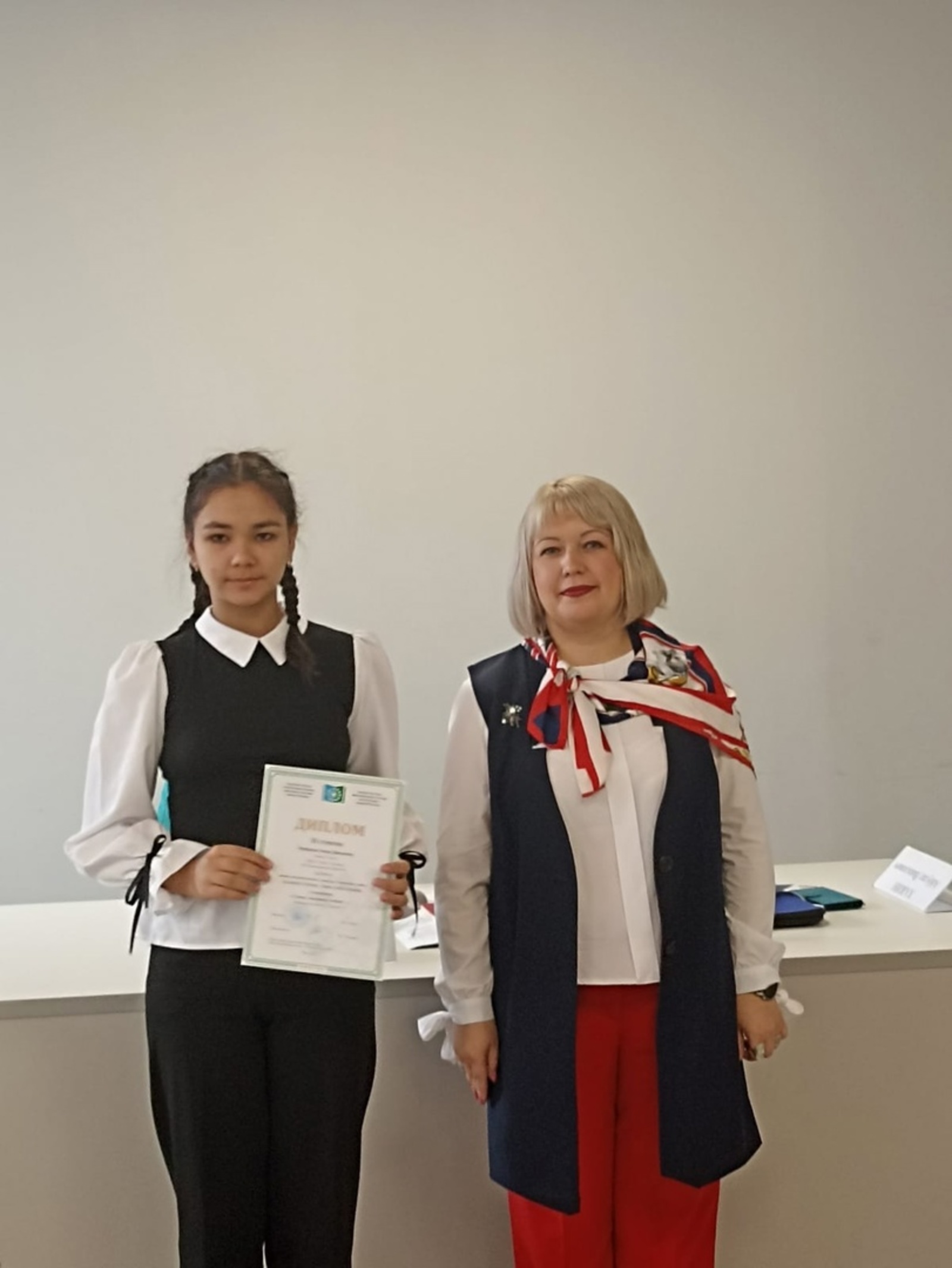 Ученица Куяновской школы стала призером военно-патриотического конкурса