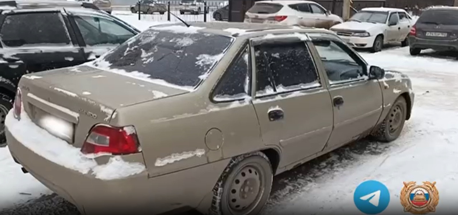 скриншот  видео пресс-службы ГАИ поУфе