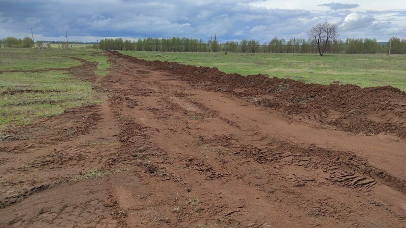 Копатели труб допустили порчу земель СПК "Племзавод-Алга"