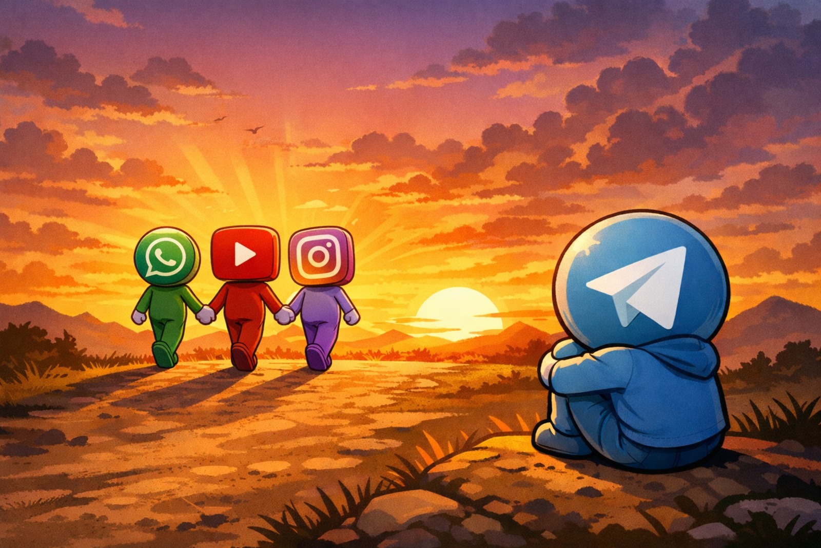 сгенерировано нейросетью ChatGPT Instagram и WhatsApp принадлежат компании Meta, которая признана в РФ экстремистской организацией и запрещена