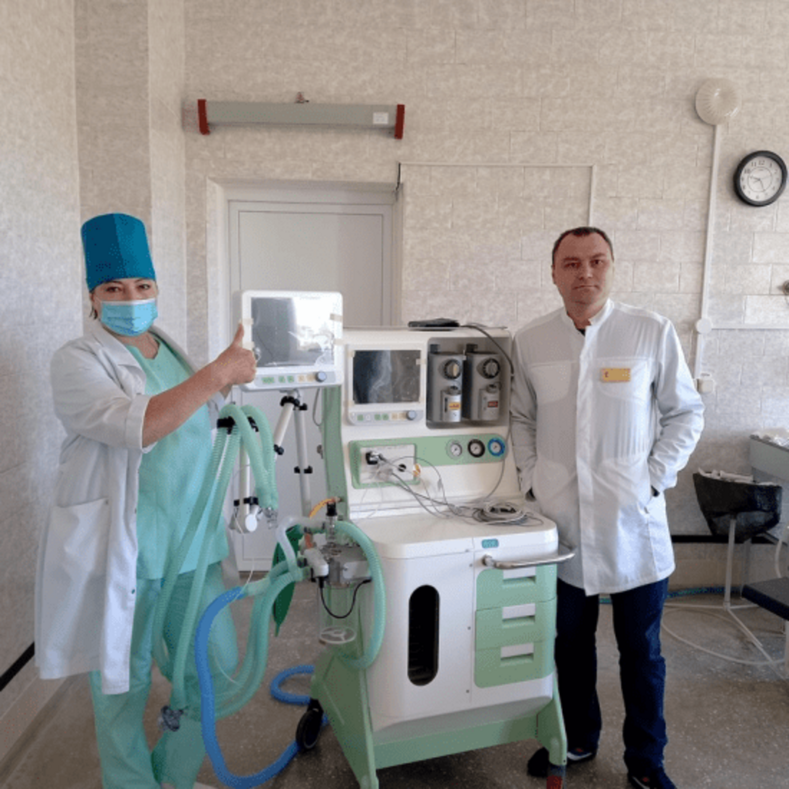 В одной из больниц Башкирии заработал аппарат ингаляционной анестезии