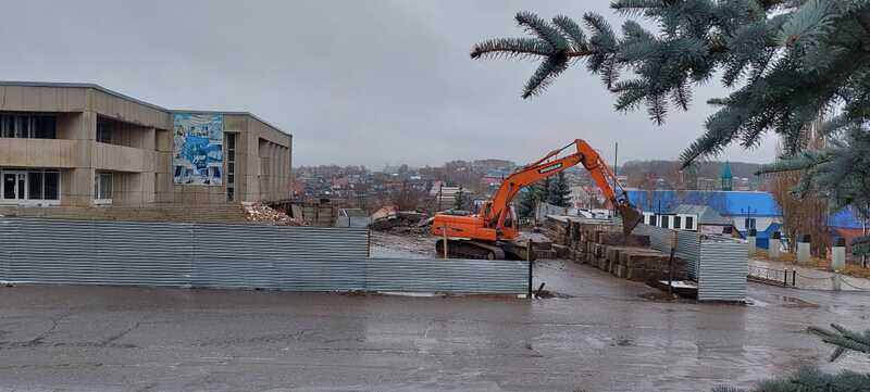 В одном из муниципалитетов Башкортостана благодаря нацпроекту осуществляется реконструкция здания