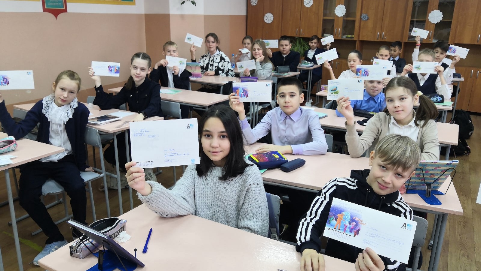 Мелеузовские школьники подружились с пятиклассниками из г. Волгограда