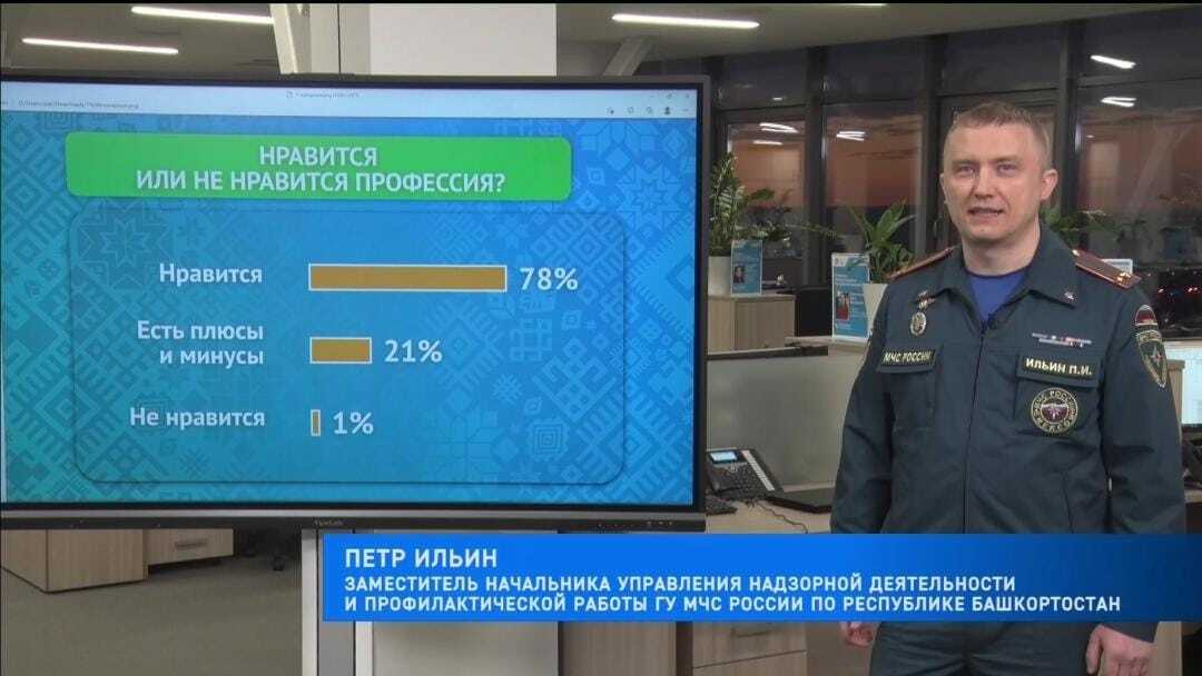 В Башкортостане 78% спасателей любят свою профессию