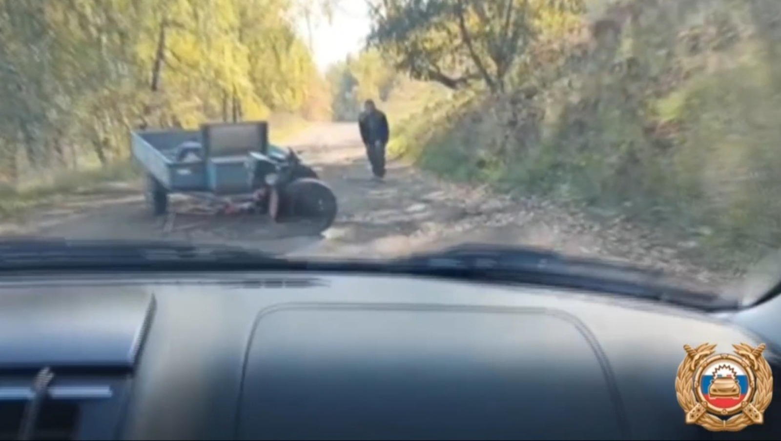Скриншот видео МВД по РБ