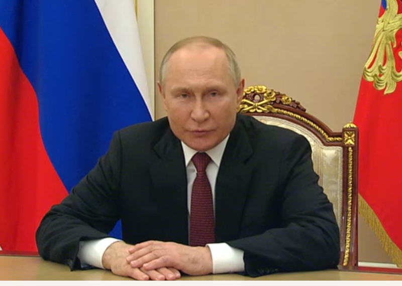 Владимир Путин çамрăксене патриотизм пирки аса илтернĕ