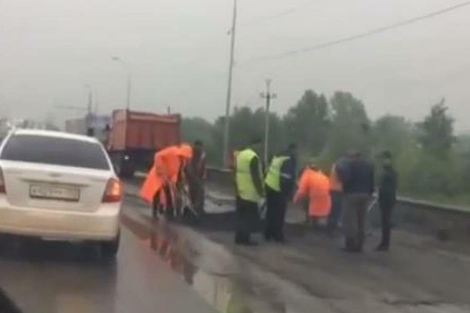 скриншот видео из группы «БашДТП», Instagram