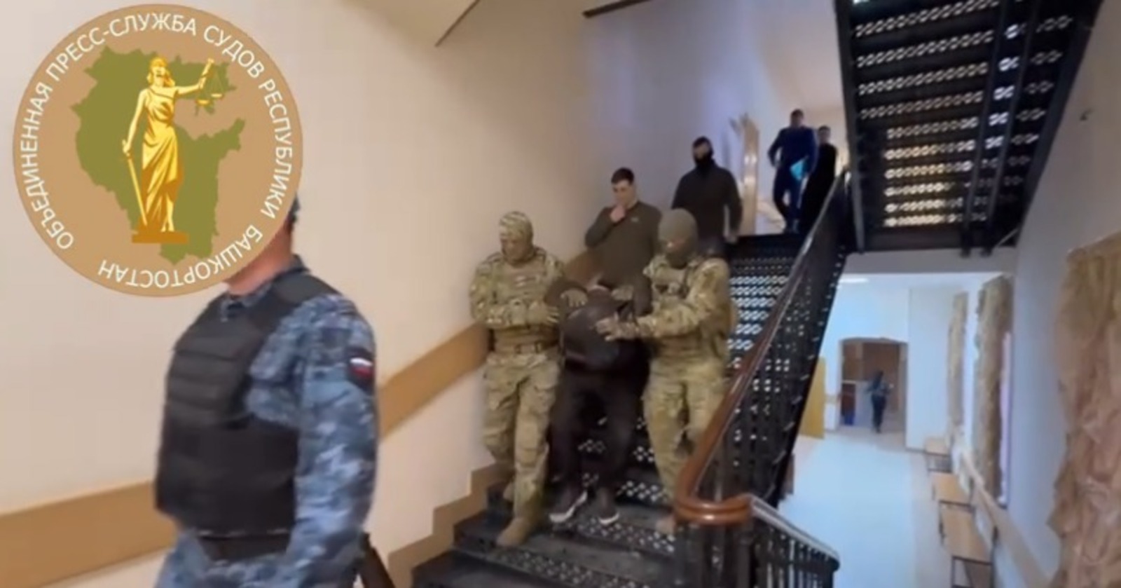 стоп-кадр видео объединённая пресс-служба судов