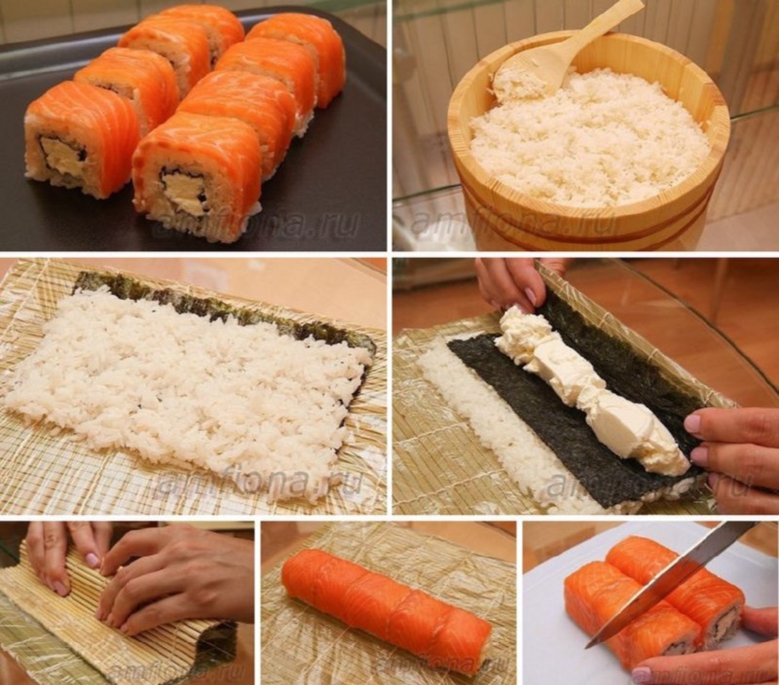 Как сделать вкусные суши самому фото 31