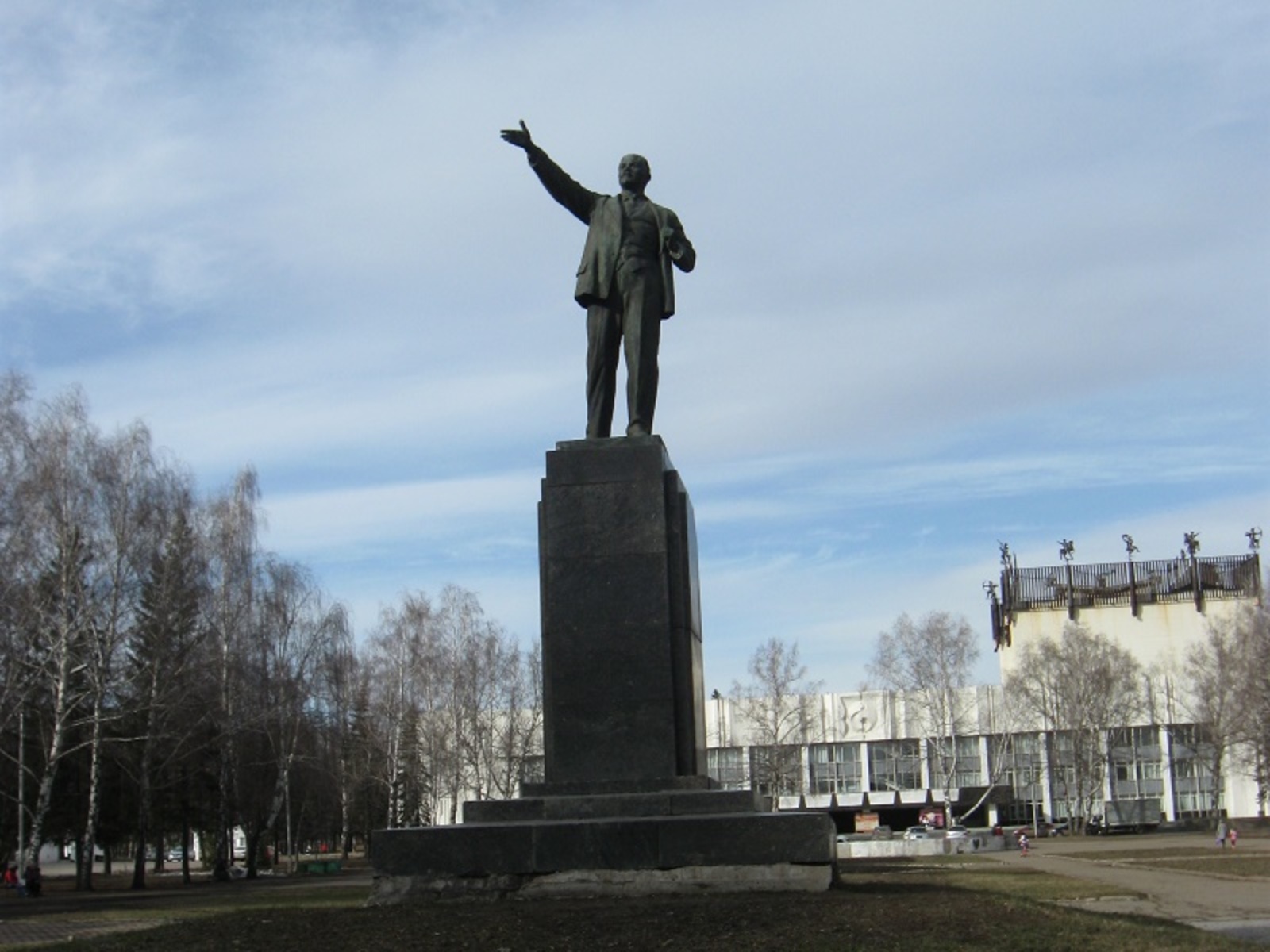 Памятник Владимиру Ильичу Ленину Уфа