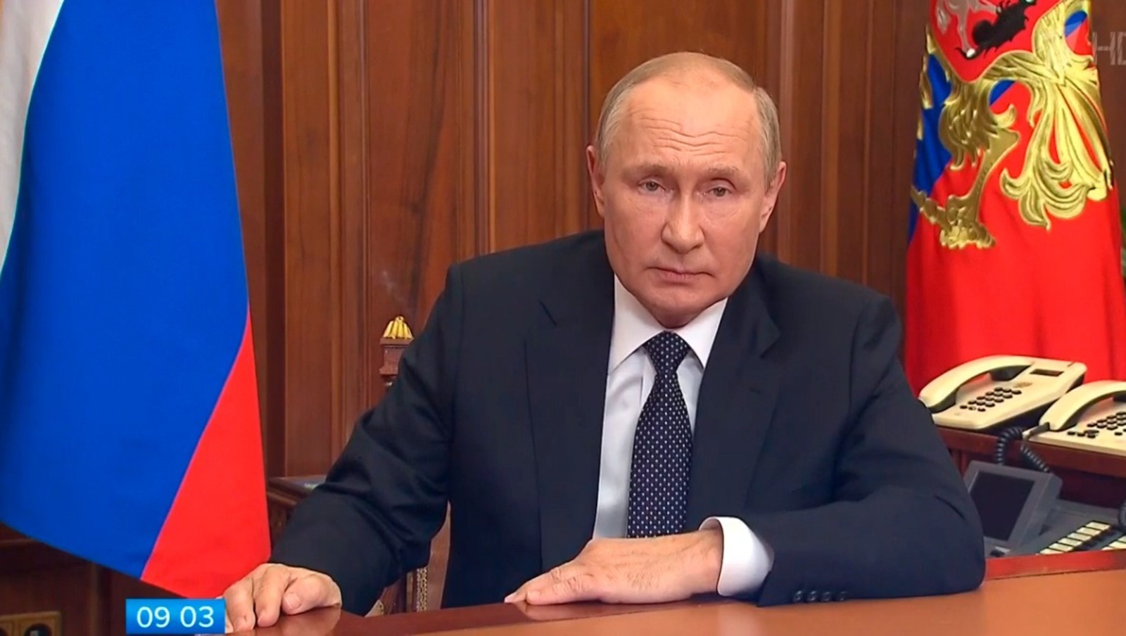 Владимир Путин объявил о частичной мобилизации