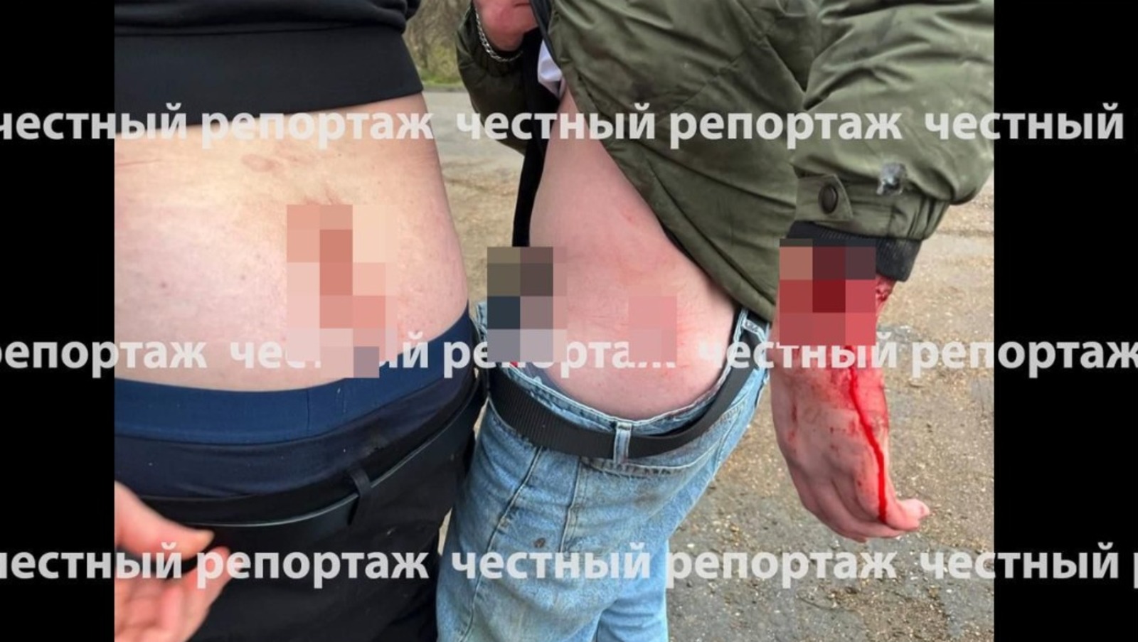 стоп-кадр видео «Честный репортаж», телеграм