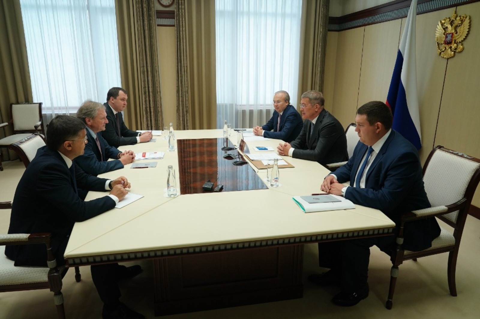 Рабочая встреча с Уполномоченным при Президенте России по защите прав предпринимателей Борисом Титовым