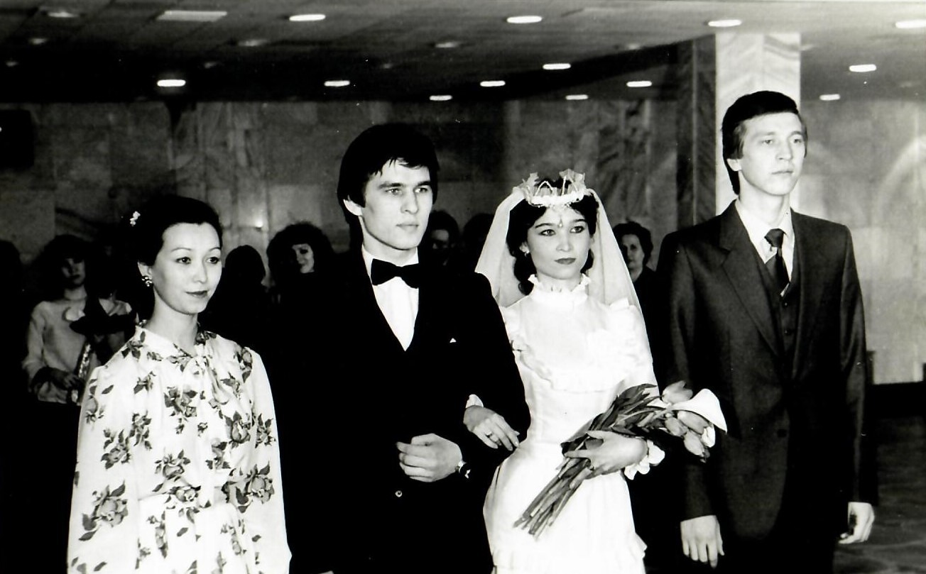 Родители Артура - Радик и Альмира Шарафутдиновы