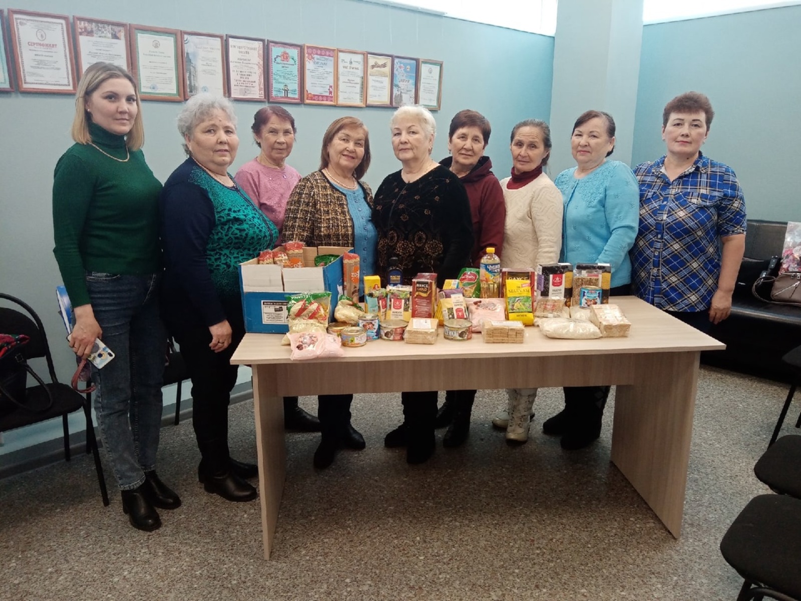 Благодаря неравнодушным людям Мишкинского района отправлена гуманитарная помощь жителям Луганской и Донецкой республик