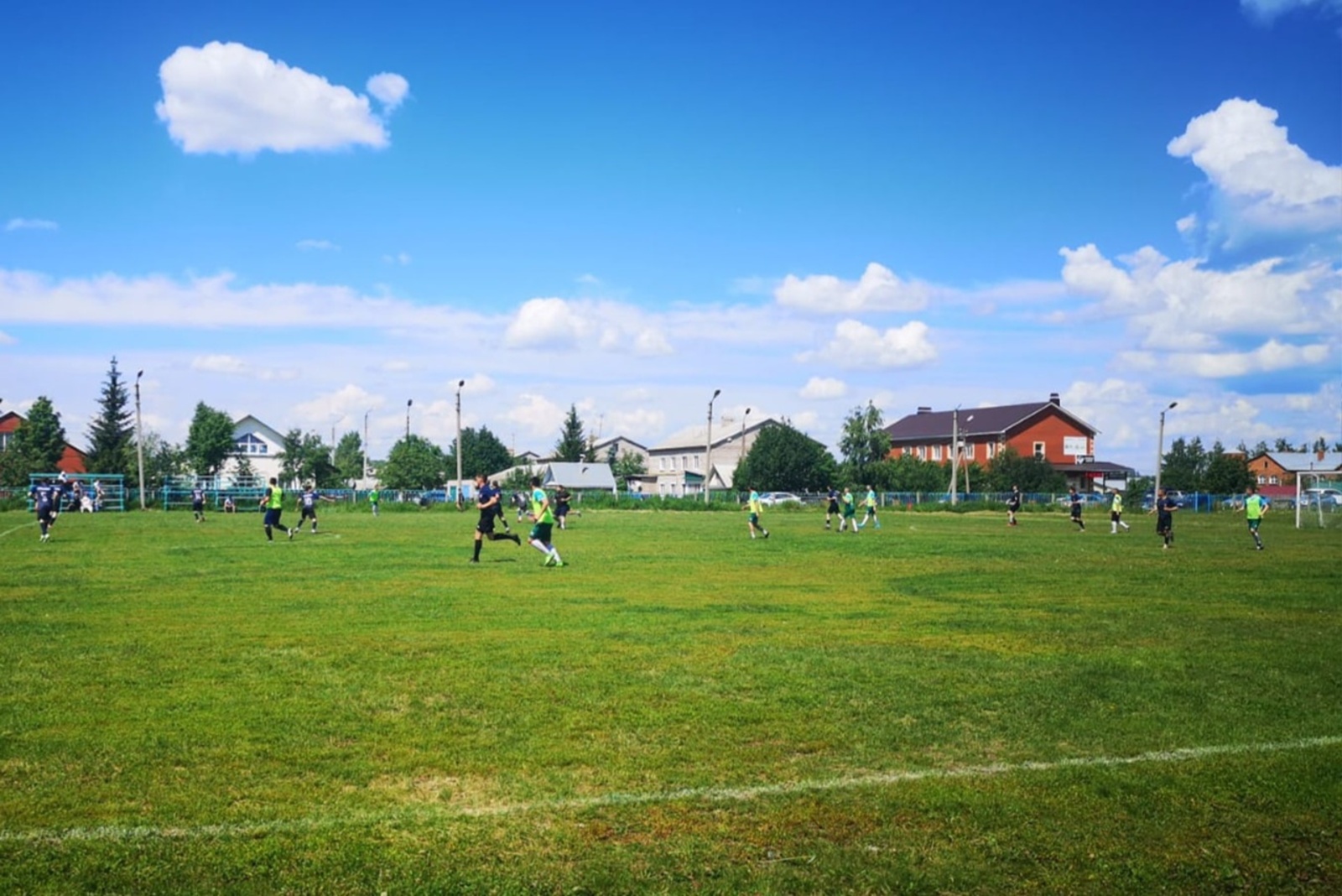 Кармаскалинская сборная по футболу обыграла команду Бураевского района