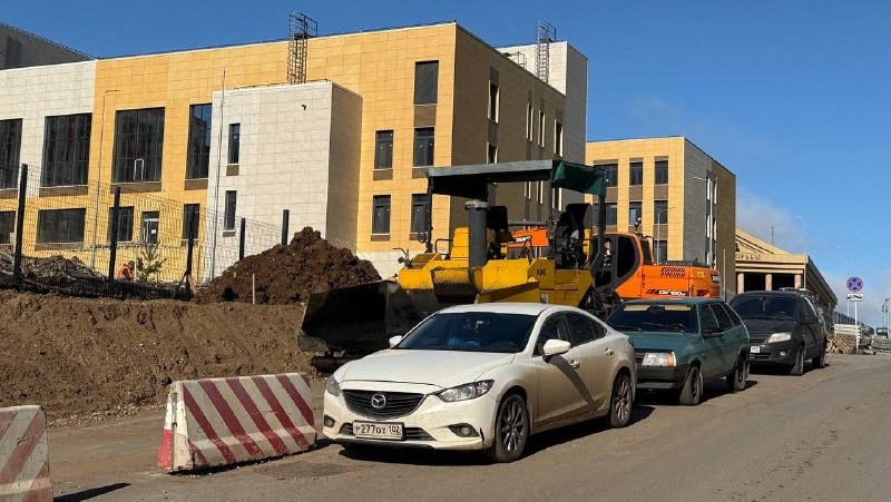 У школы в Уфе организуют одностороннее движение