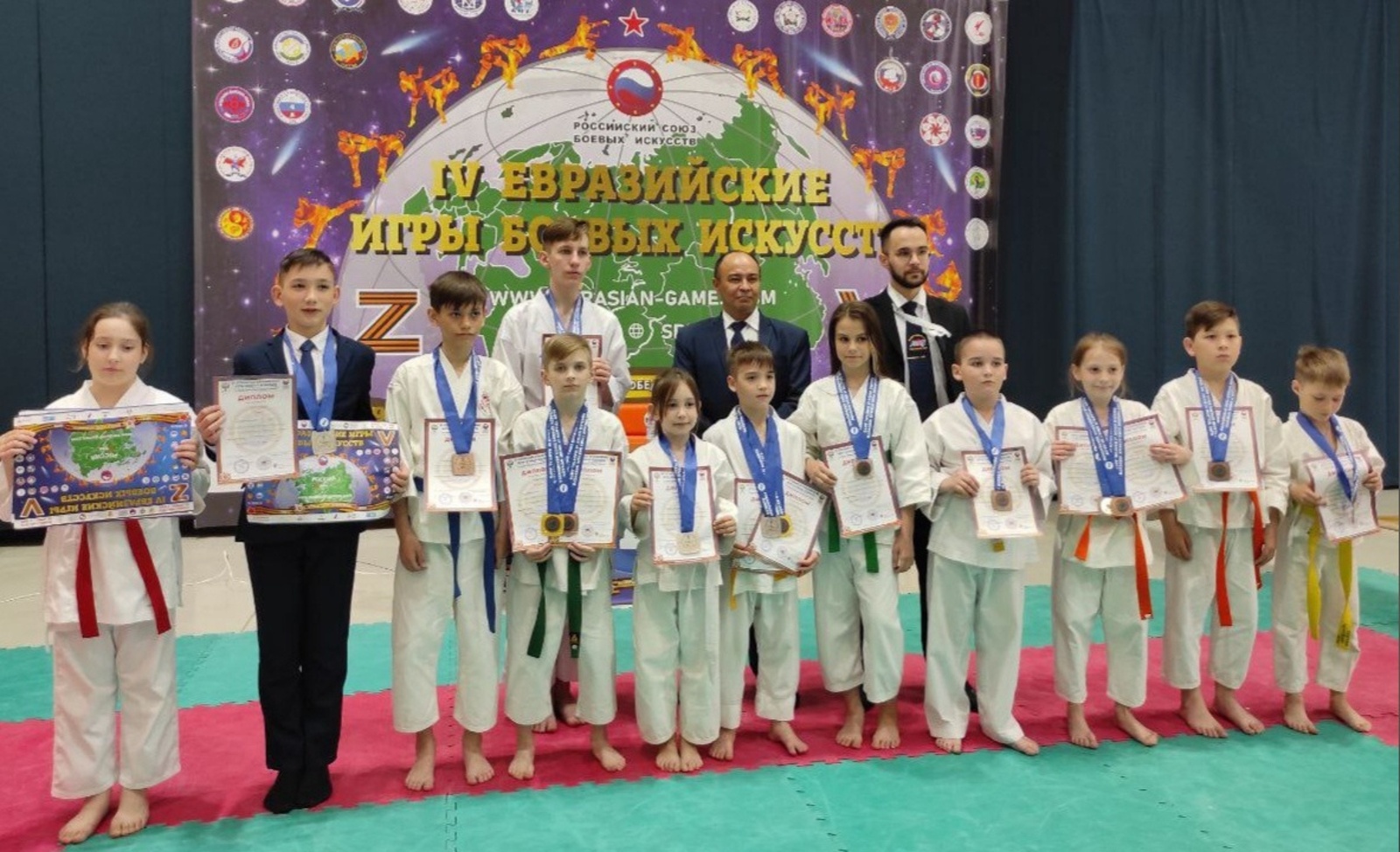 Мелеузовские каратисты завоевали 14 медалей в Уфе