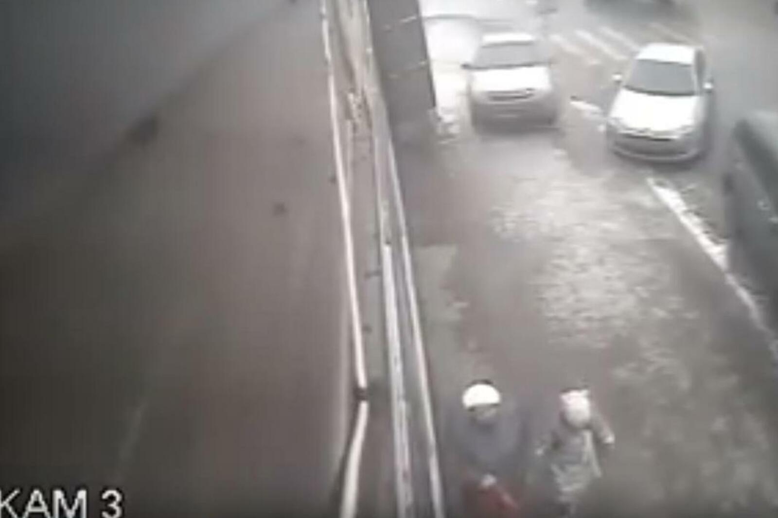 скриншот видео пострадавшей стороны