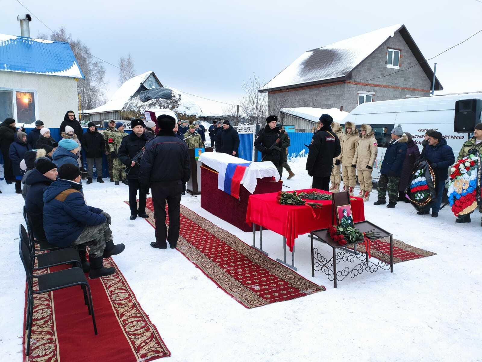 В Башкирии простились с ефрейтором Алексеем Литвиновым, погибшим в ходе СВО