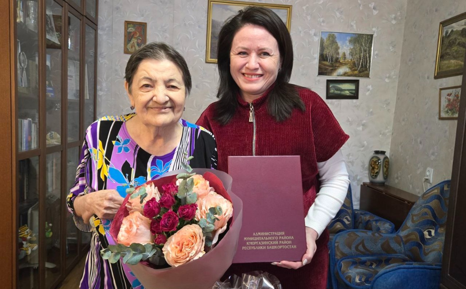 глава администрации Куюргазинского района Лира Терегулова личный архив Тамара Ганиева