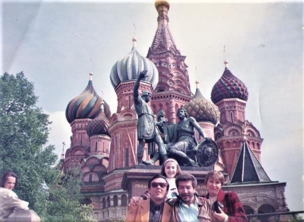 На гастролях в Москве с оперой «В ночь лунного затмения», 1996 год