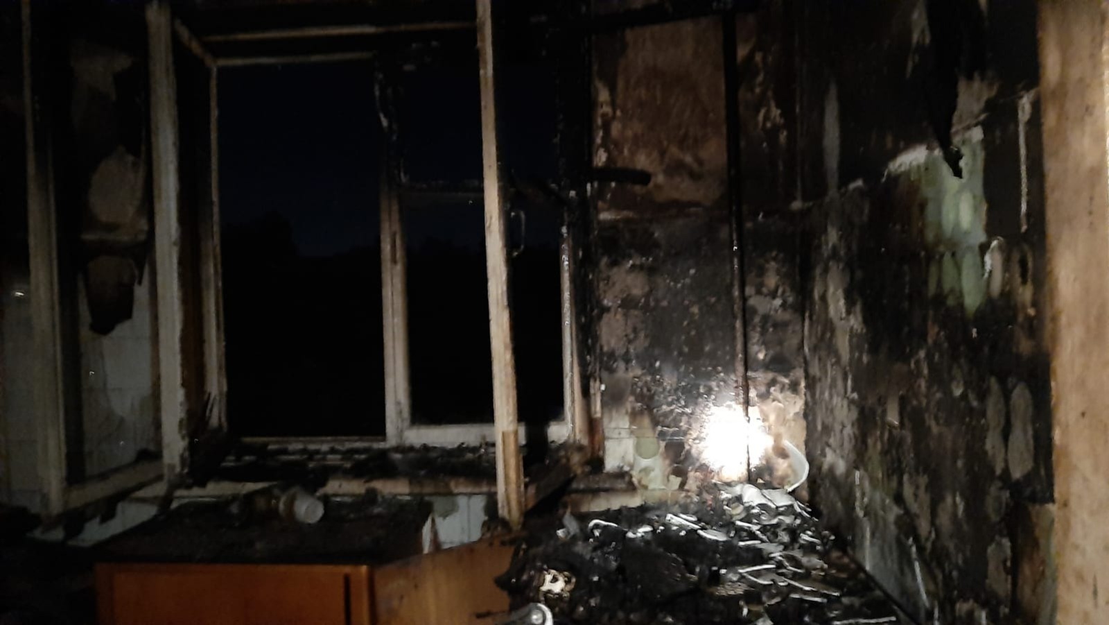 В доме на главной улице столицы Башкирии произошёл пожар