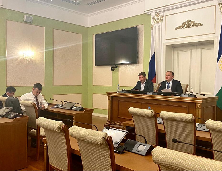 Рустам Муратов на совещании с Дмитрием Чернышенко презентовал сервис Цифровое имущество и строительство