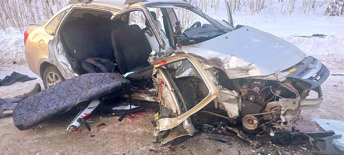 Сегодня утром в Башкирии произошла смертельная авария