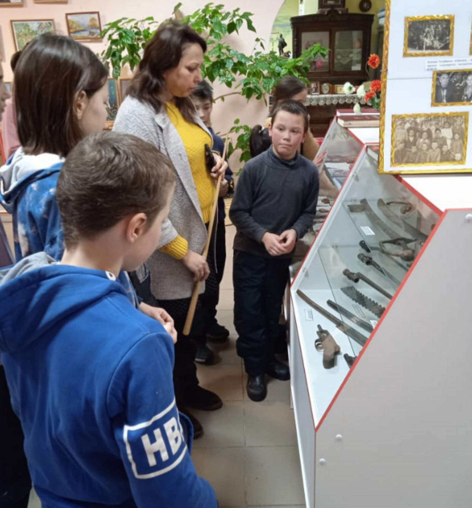 Кигинский районный музей посетили школьники из сельских школ