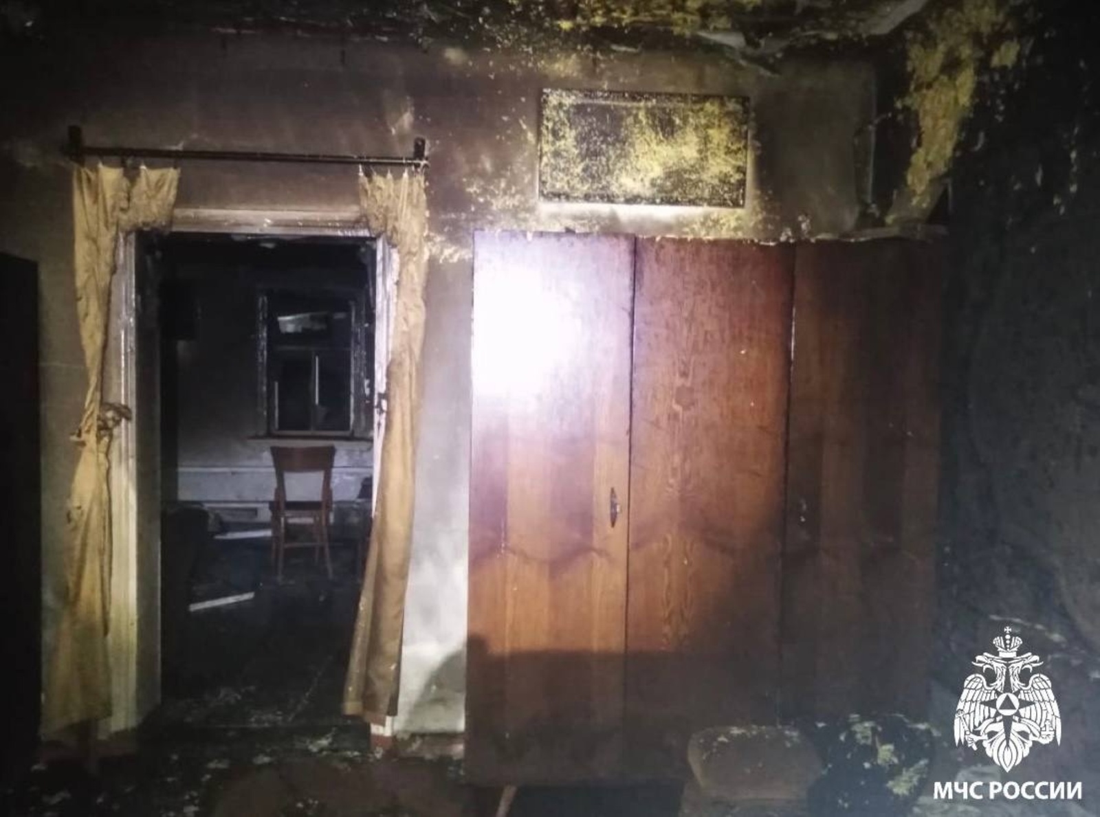 В Башкирии за сутки произошли два пожара с погибшими