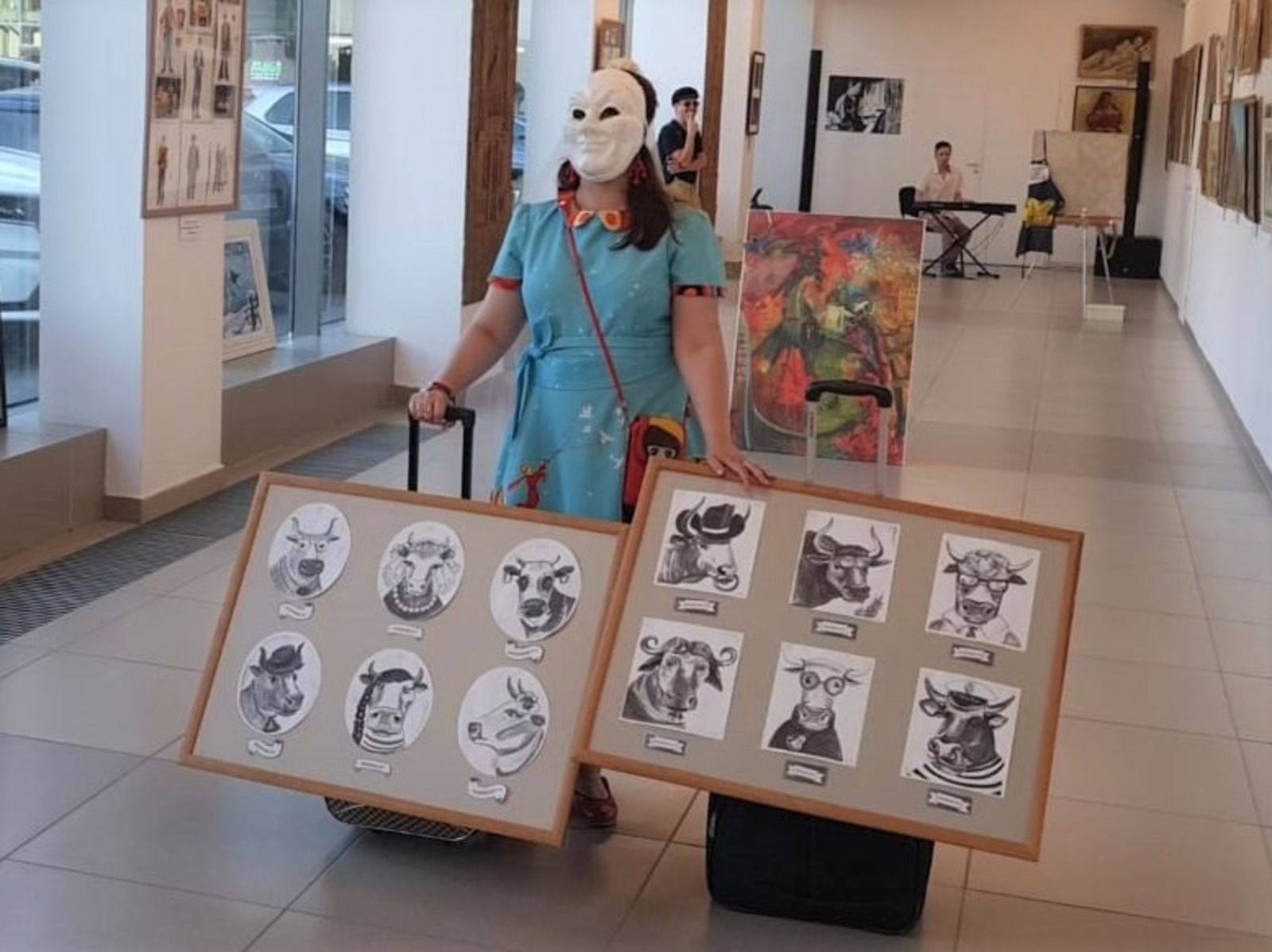 Об  открытии отчётной выставки посвящённой  25-летию регионального отделения творческого союза художников России в республике Башкортостан.