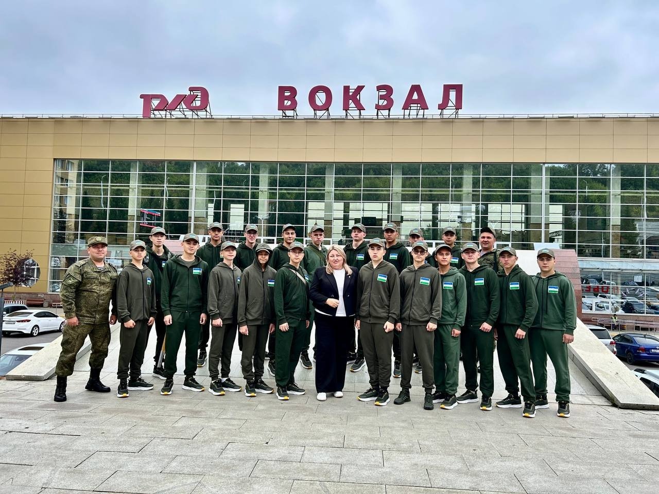 Команда Башкирии выехала на военно-патриотические сборы «Гвардеец» ПФО