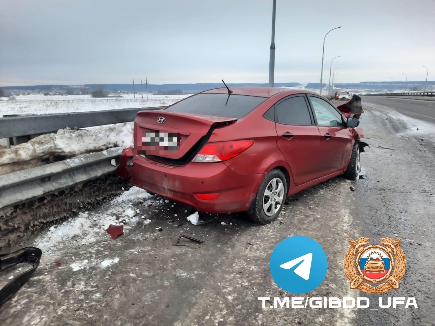 На трассе Самара-Уфа-Челябинск произошло ДТП с участием грузовика