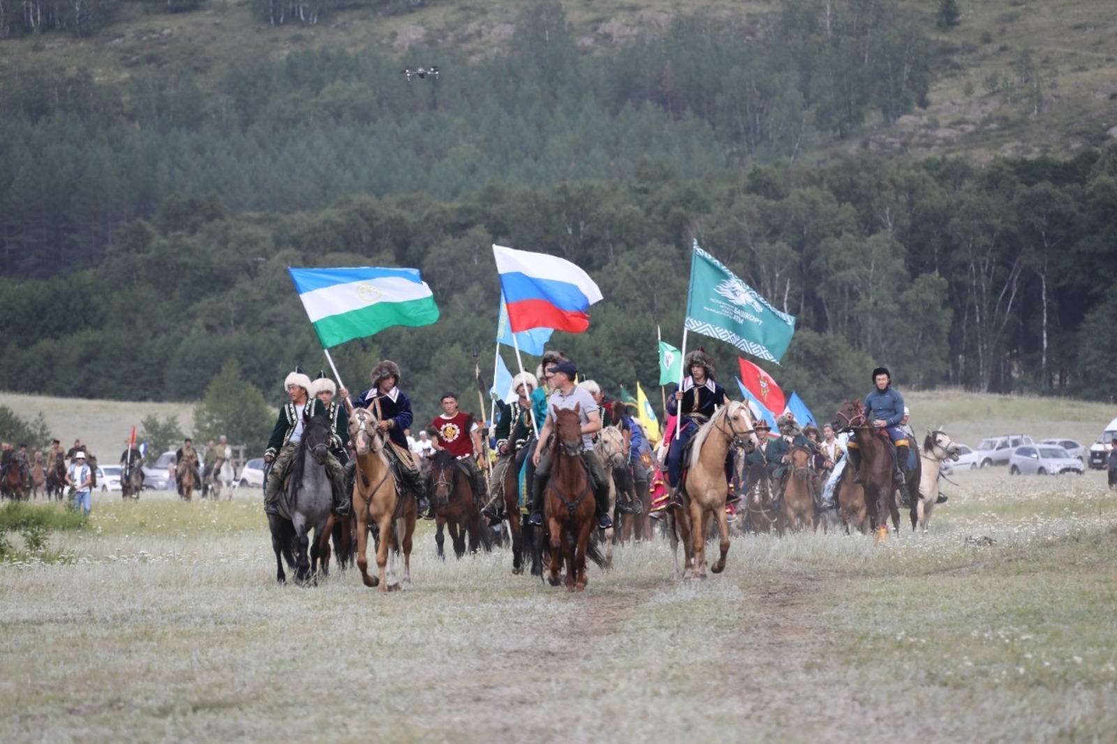 Конный парад на фестивале «Башкорт аты» собрал участников из разных регионов России и зарубежья