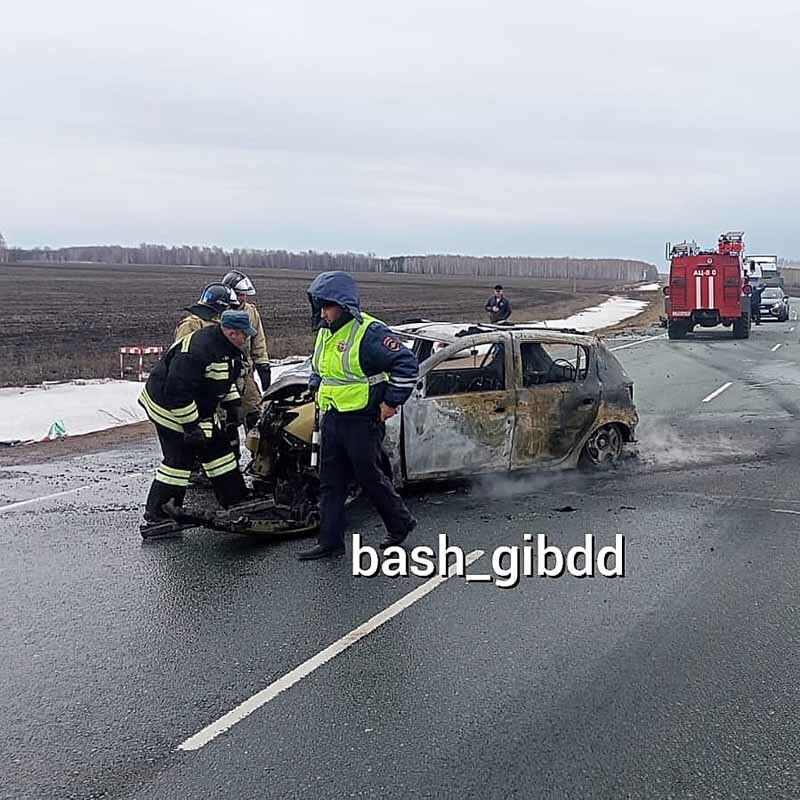 В Башкирии в ДТП погибла пассажирка «Фольксвагена»