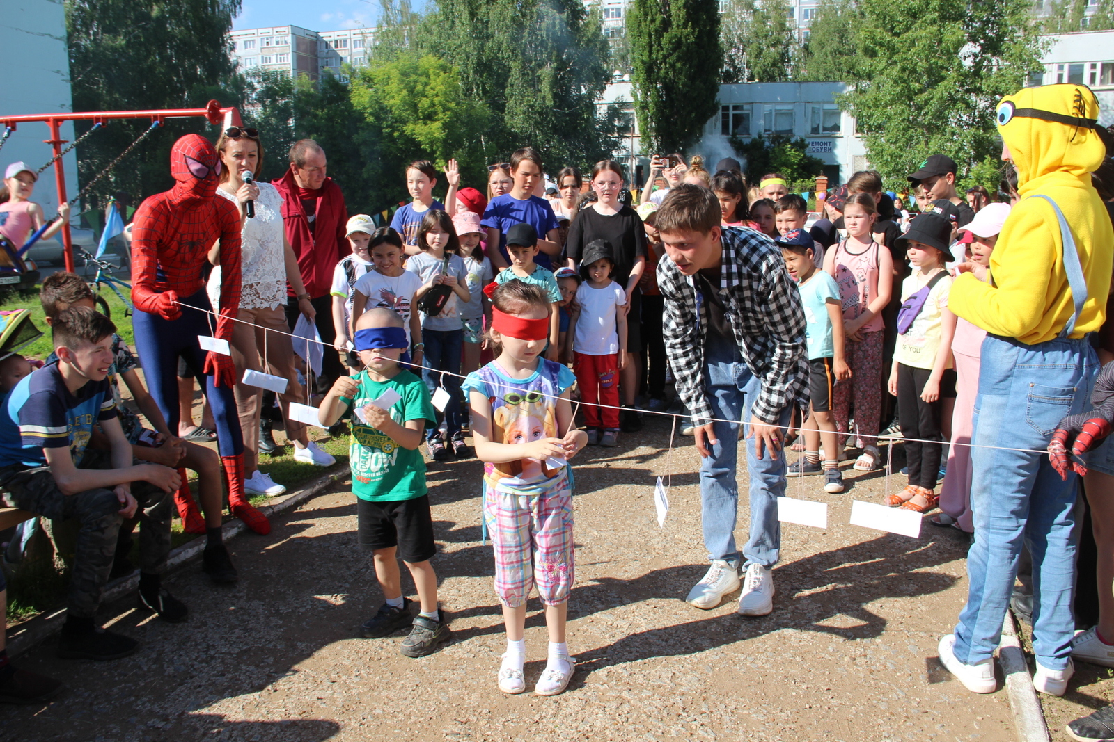 День соседей на Комсомольском бульваре прошел в необычном формате