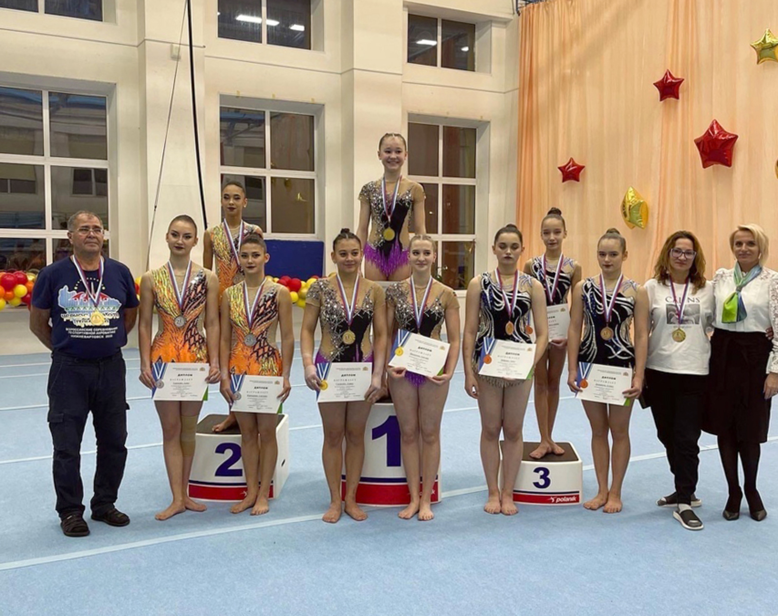 Акробаты из Салавата стали призёрами Всероссийских соревнований «Кубок Урала»
