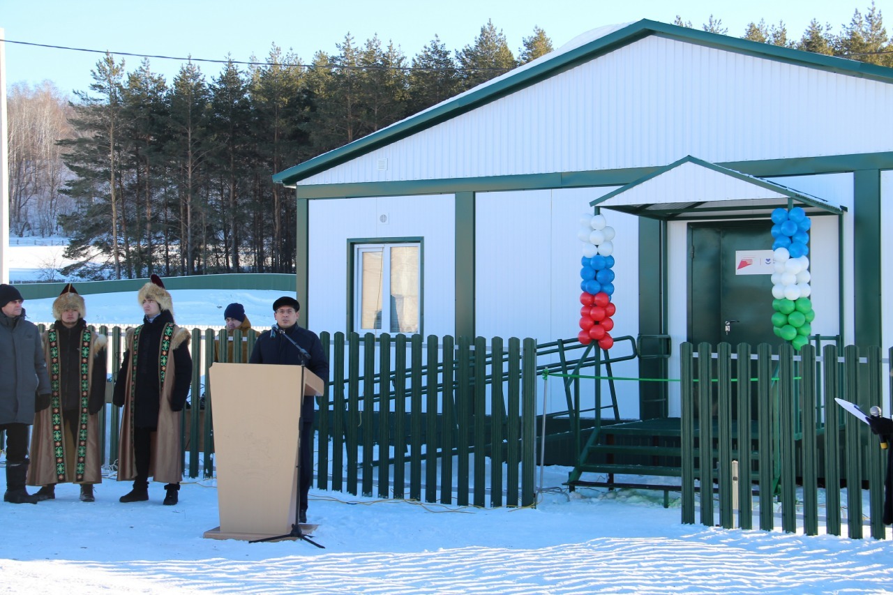 Два новых модульных ФАПа открыли в Стерлибашевском районе Башкирии