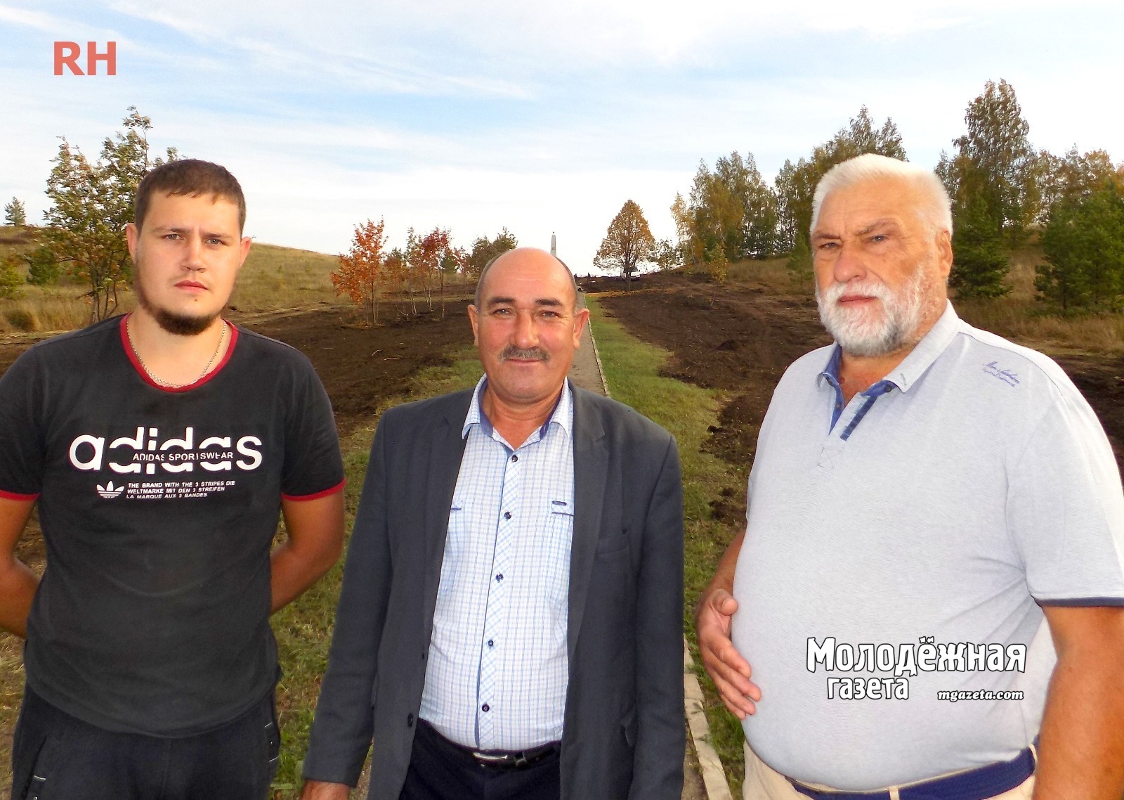 В Башкирии полным ходом идет благоустройство братской могилы в селе Аксаково