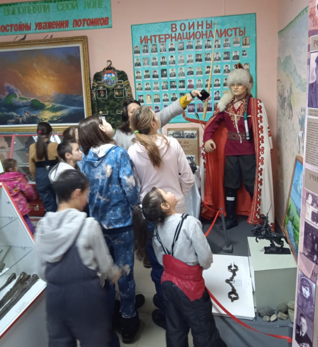 Кигинский районный музей посетили школьники из сельских школ