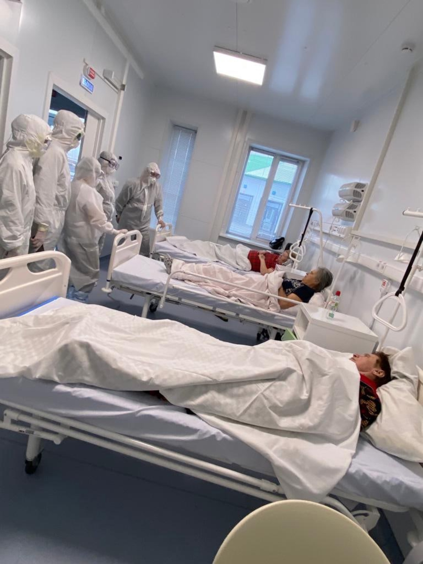 Сибайский инфекционный госпиталь принял первых пациентов