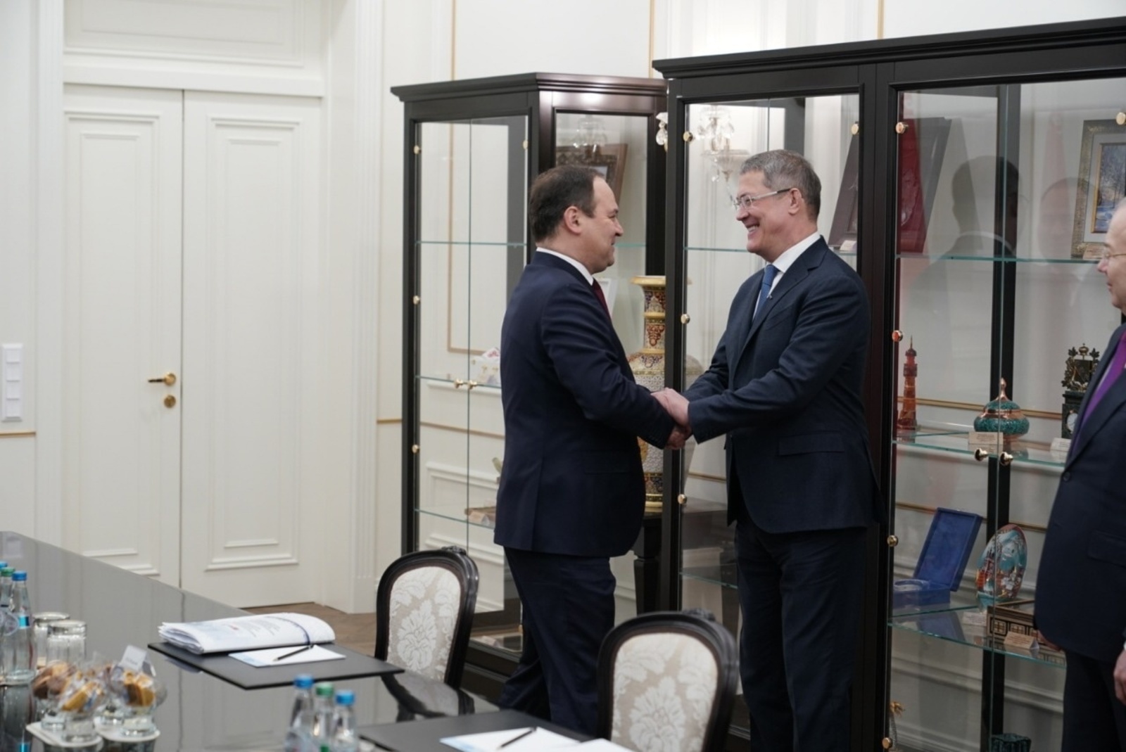 Радий Хабиров расссказал про встречу с премьер-министром Беларуси Романом Головченко
