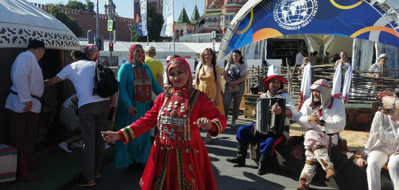 Открытие Фестиваля Русского географического общества в Москве