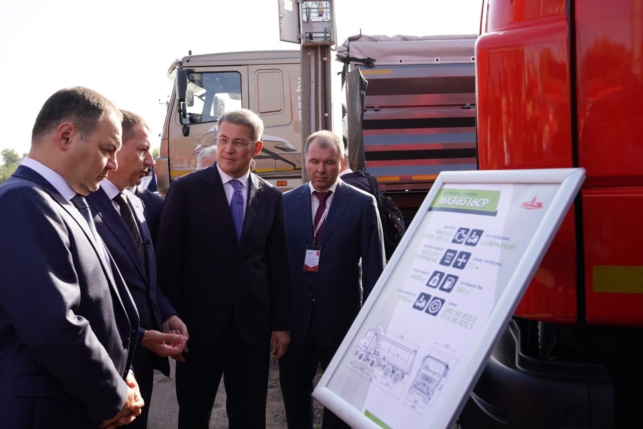 Под Уфой открыли дилерский центр по продаже грузовой техники Минского автомобильного завода