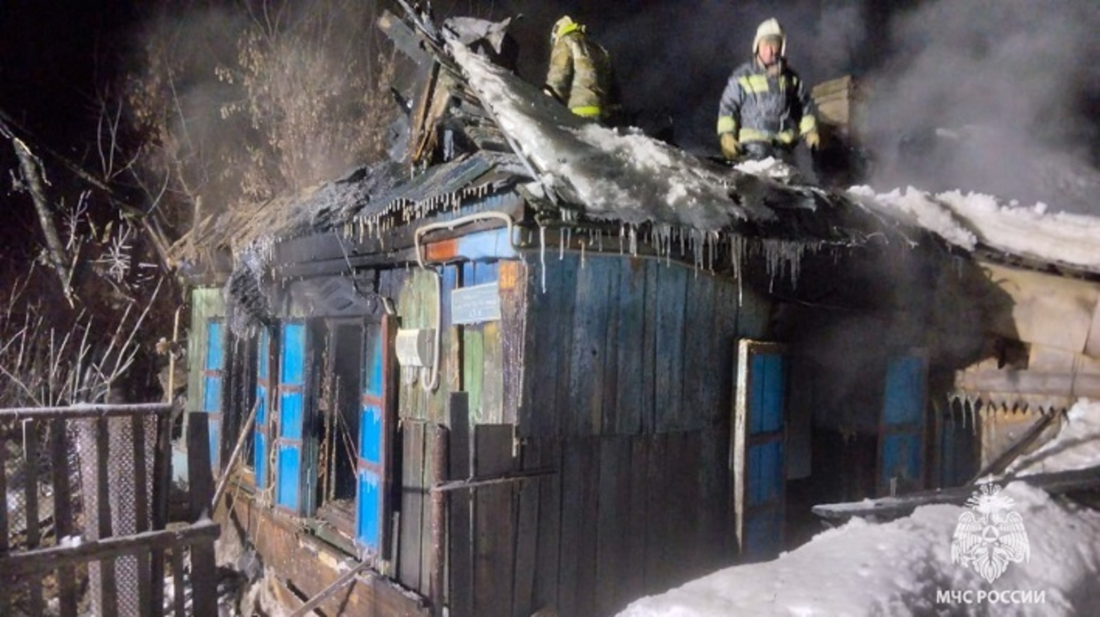 В Уфе молодая женщина сгорела вместе с домом