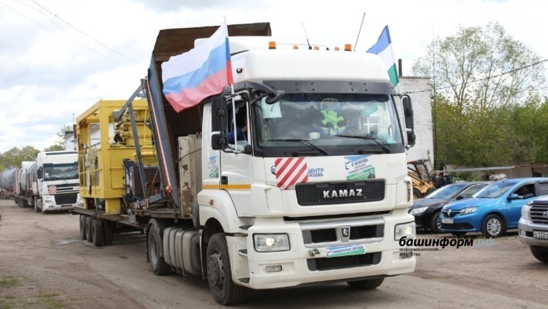 Саккӑрмӗш гуманитари конвойӗ паян Пушкӑртран Донбаса тухнă