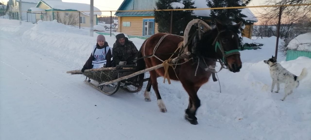 фоторепортаж обходчиков Зилаирского, Иглинского, Куюргазинского, Салаватского районов со страницы «ВКонтакте» ЦИК РБ