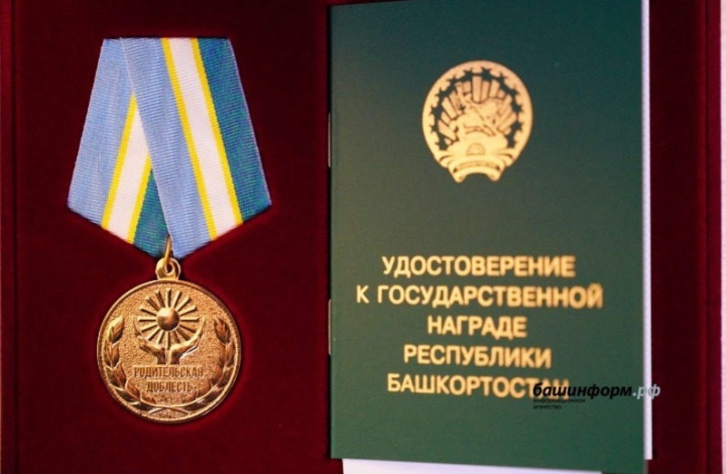 В Башкирии расширили число получателей медали «Родительская доблесть»